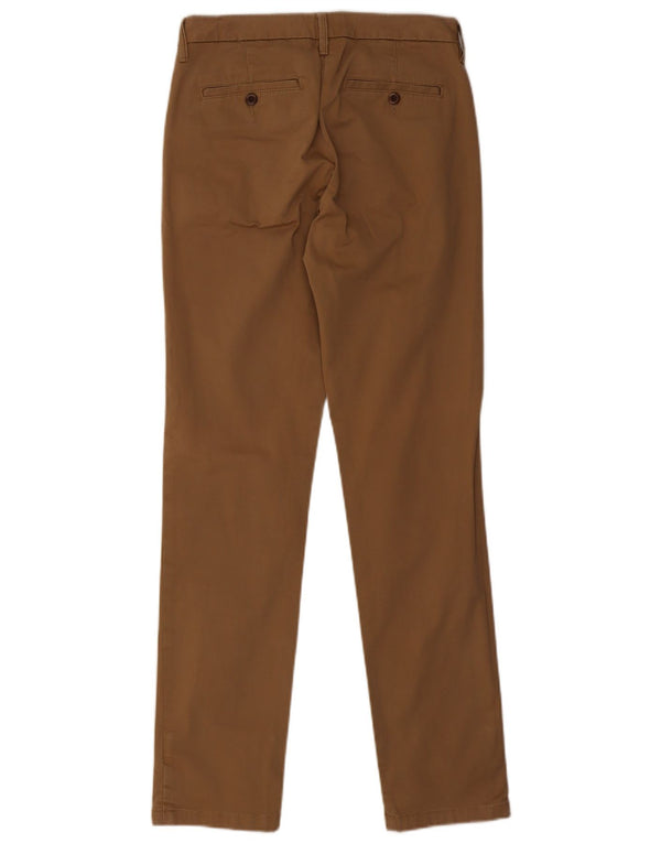 Gant Pantalón chino ajustado para mujer UK 12 Medium W28 L31 Algodón beige
