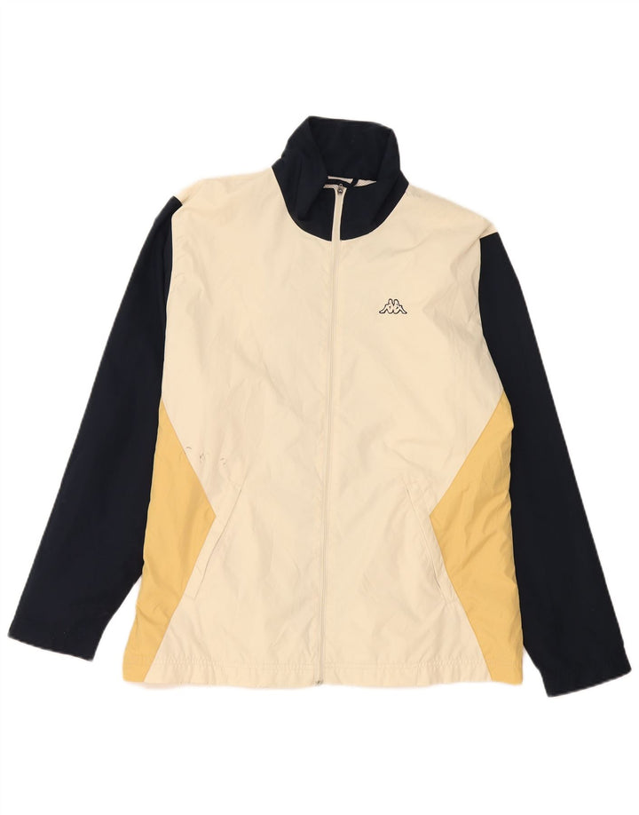 Kappa - Chaqueta de chándal para mujer, talla 40, XL, color beige, poliéster