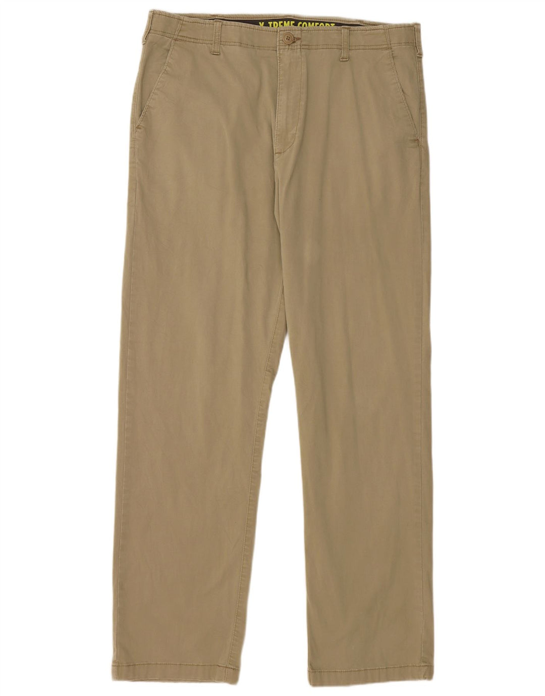 LEE Pantalones chinos rectos X-treme Comfort para hombre W36 L34 Algodón beige