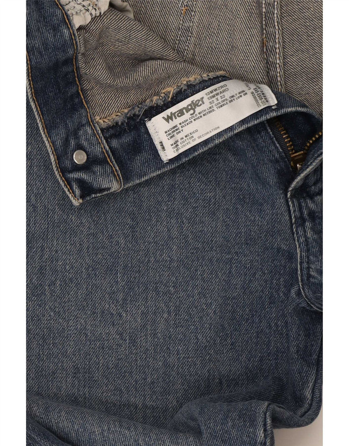 Vaqueros Wrangler Hombre Rectos W32 L32 Algodón Azul