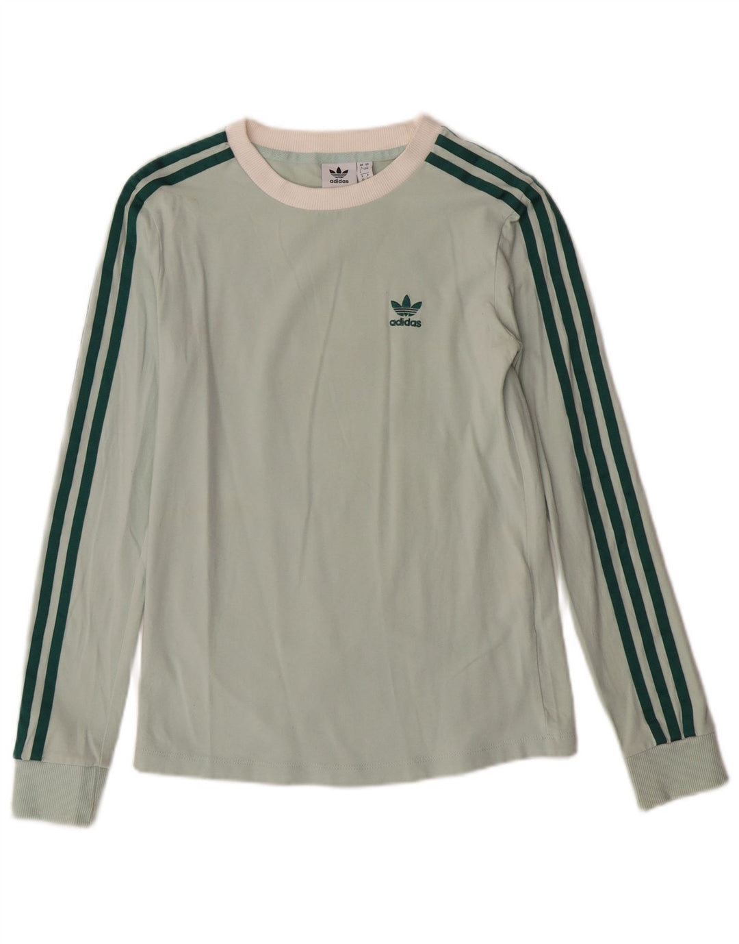 ADIDAS Camiseta de manga larga para mujer UK 4 XS Verde