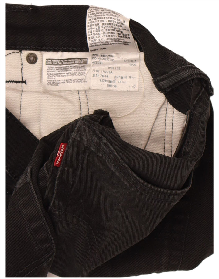 Levi's Vaqueros ajustados para hombre W31 L32 Algodón negro