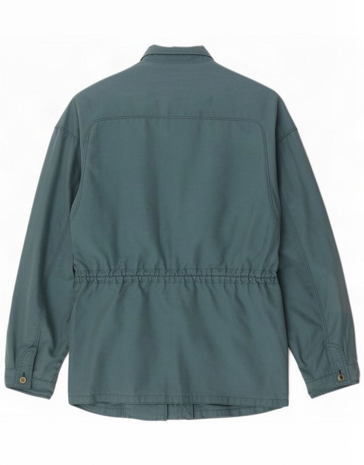 Chaqueta utilitaria vintage para hombre Poliéster verde medio