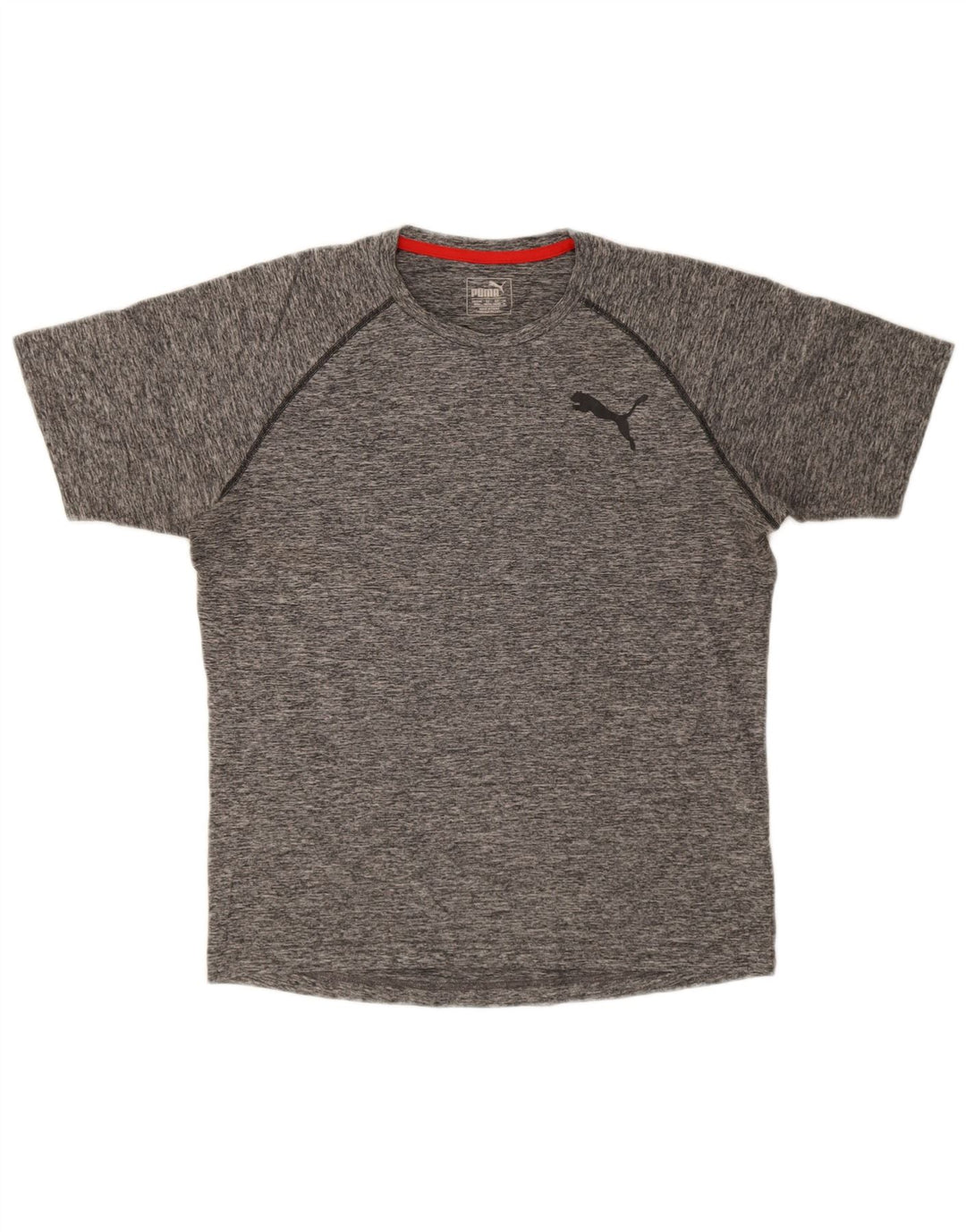 Camiseta Puma Hombre Top Poliéster Moteado Gris Medio