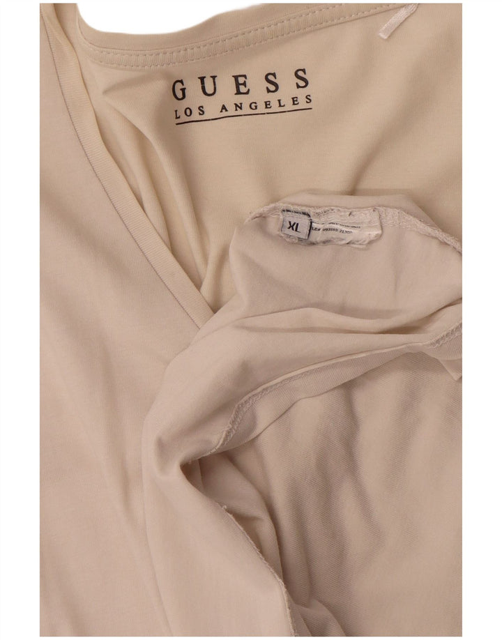 Guess Camiseta Mujer Top UK 40 XL Blanco
