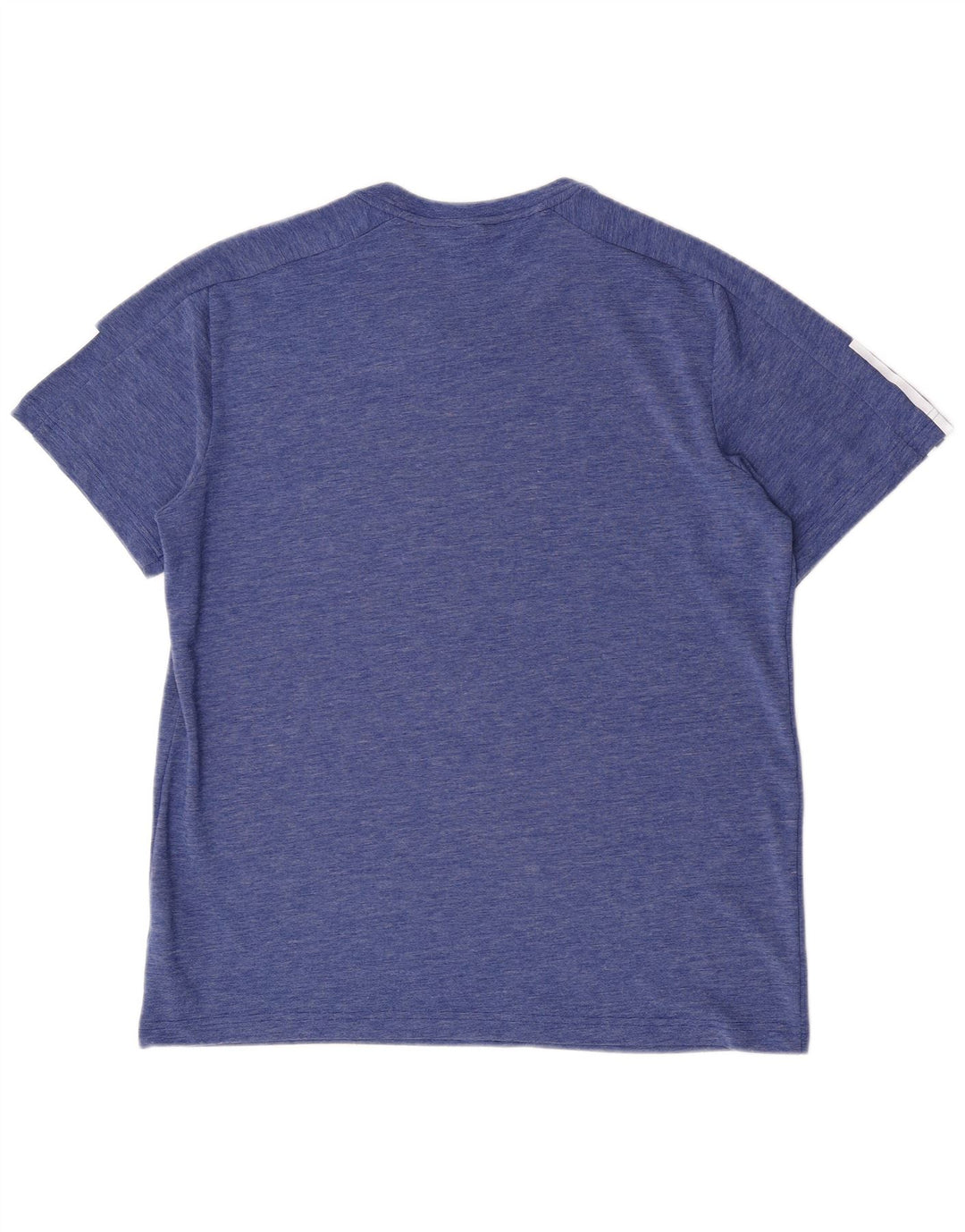 Adidas Hombre Camiseta Top Grande Azul Poliéster