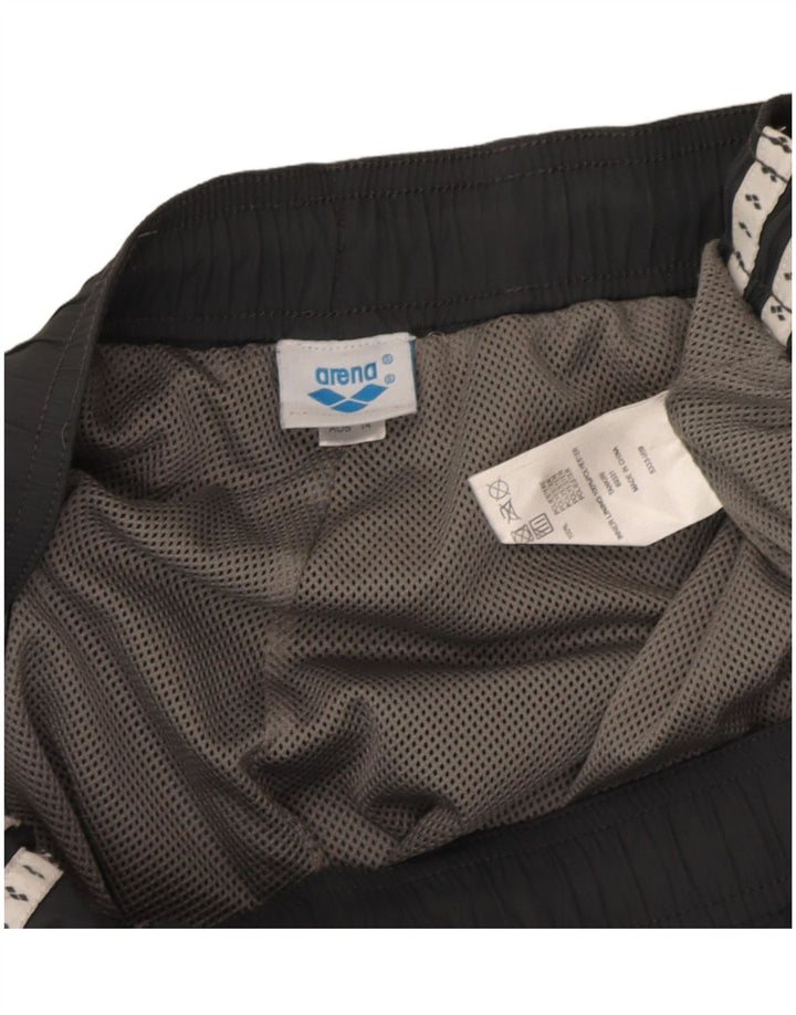 Arena Pantalón De Chándal Gráfico Para Hombre Poliéster Gris Grande