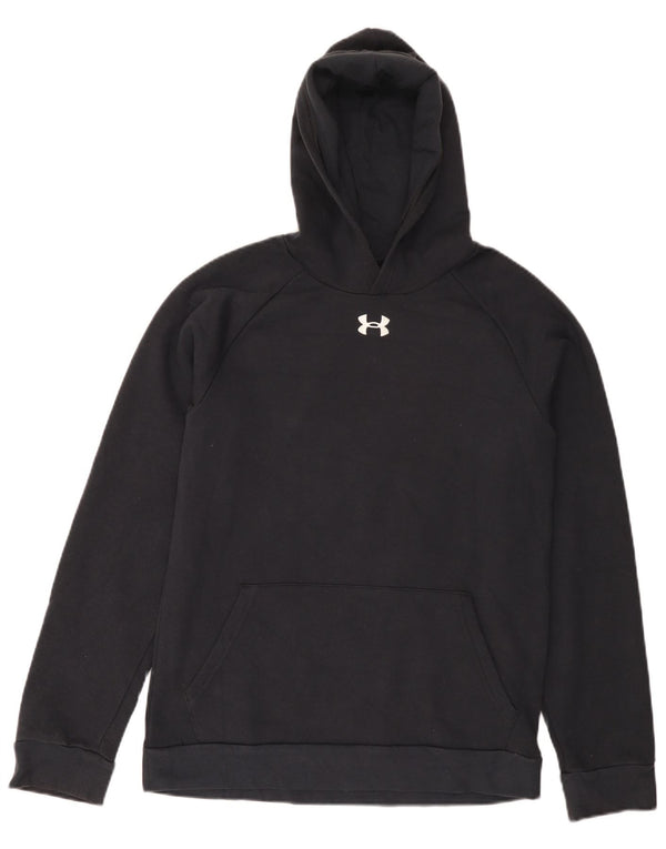UNDER ARMOUR Sudadera con capucha para niños 13-14 años XL Algodón negro