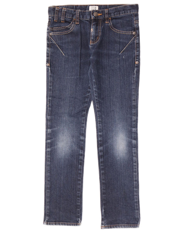 Armani Vaqueros Slim para Niñas 9-10 Años W26 L25 Algodón Azul