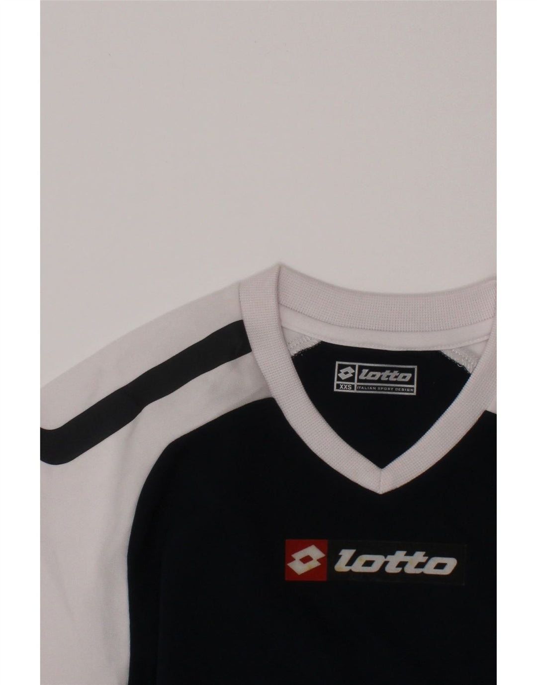 LOTTO Camiseta gráfica para niño 5-6 años 2XS Azul marino Colorblock