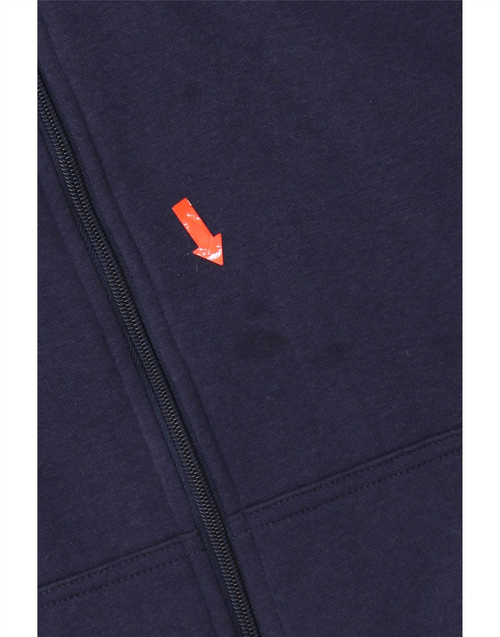 Kappa Hombre Chándal Top Chaqueta 2XL Azul Marino Algodón