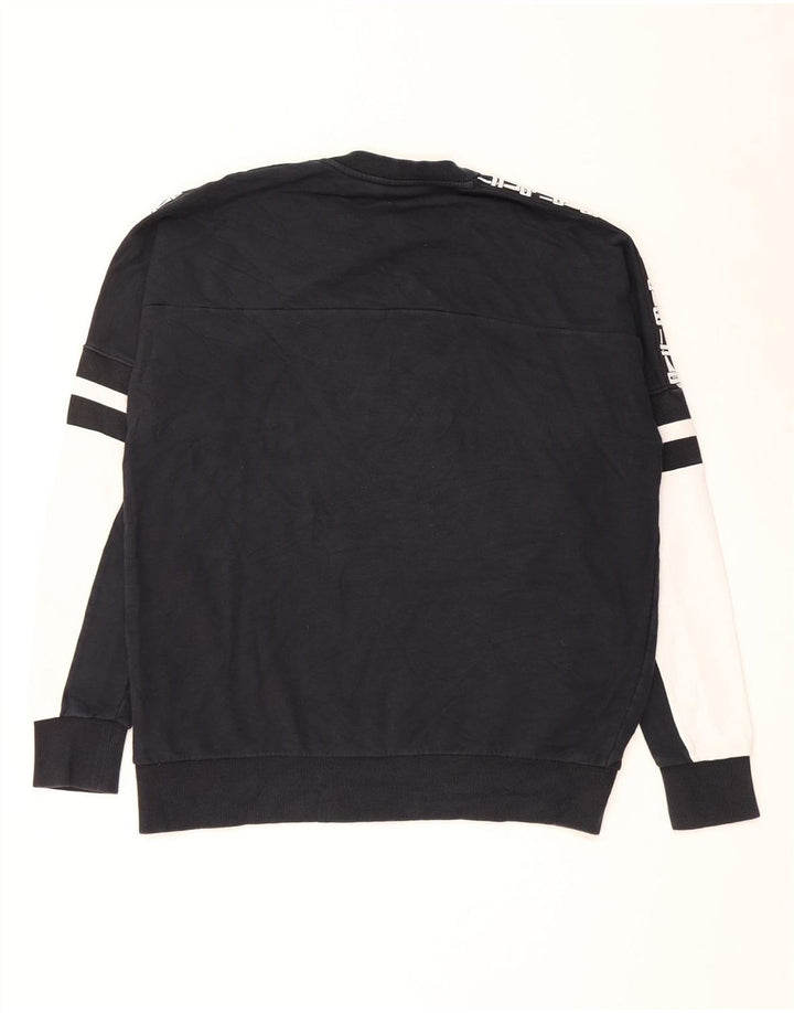 Puma Sudadera Estampada Con Estampado De Algodón Negro Grande Para Hombre