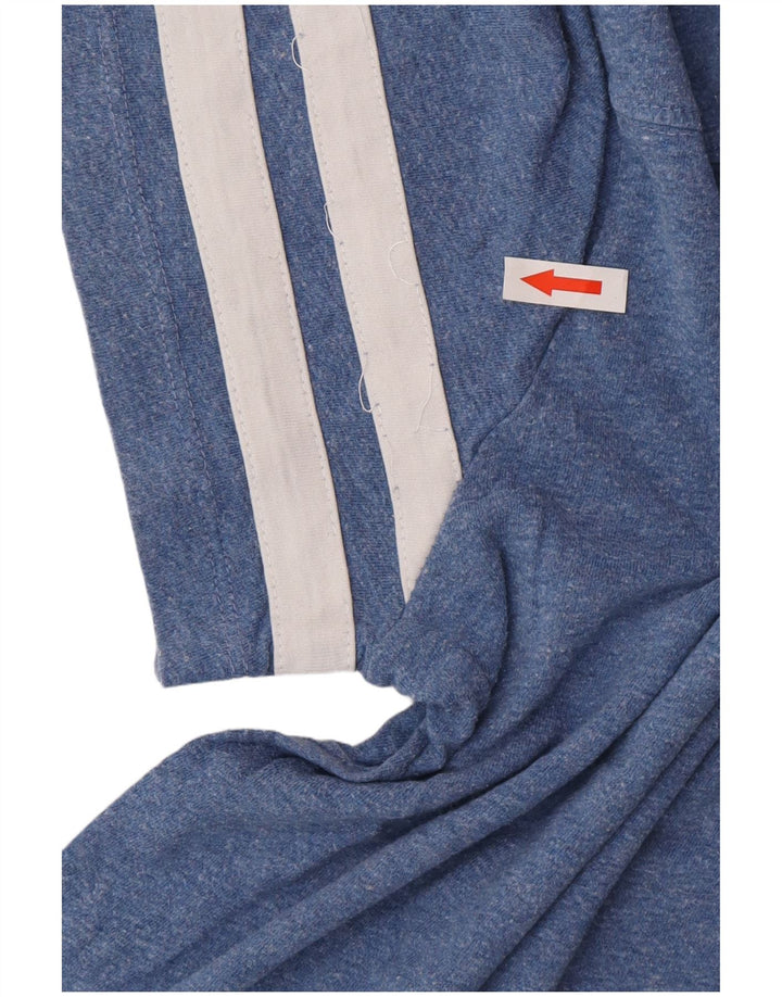 Superdry Camiseta para hombre Top de algodón moteado en azul medio