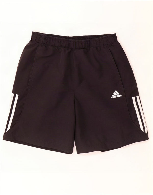 Pantalón Corto Deportivo Adidas Hombre Mediano Negro Poliéster