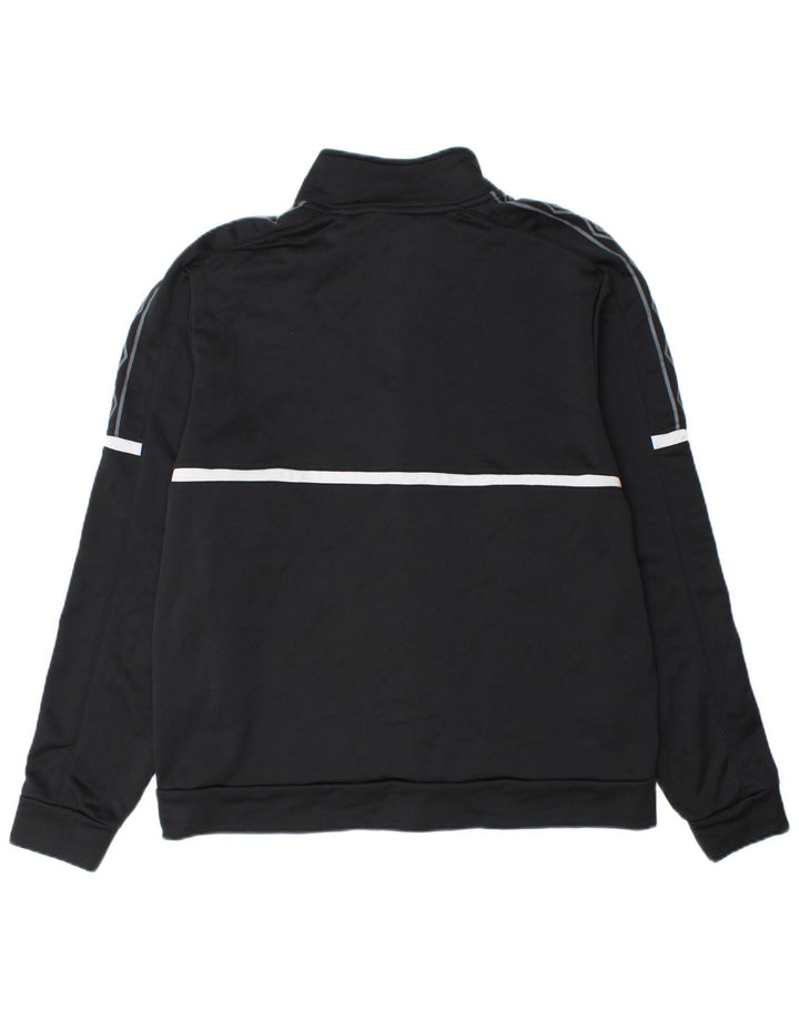 Umbro Hombre Gráfico Chándal Top Chaqueta XL Poliéster Negro