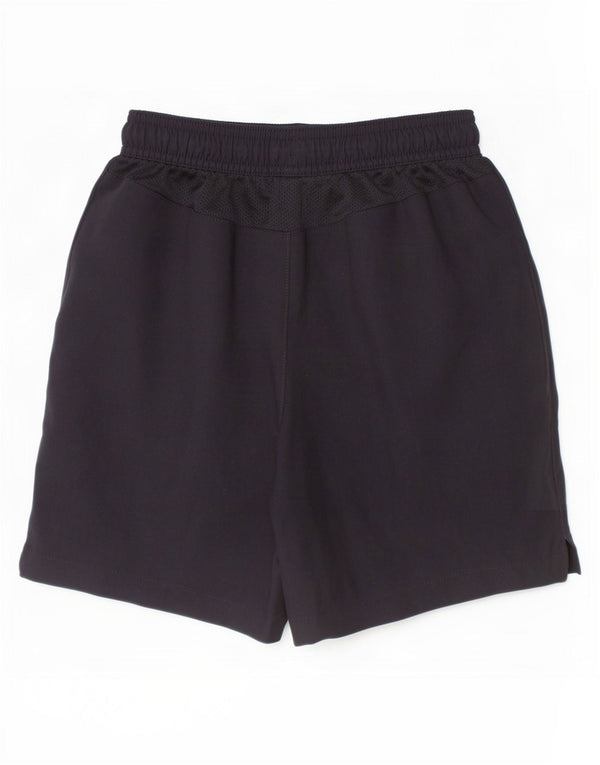 Nike Manchester United - Pantalones cortos deportivos para niños, 8-9 años, talla pequeña, color negro