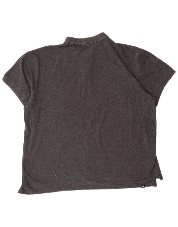 Puma Polo Hombre 2XL Algodón Gris