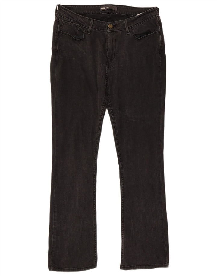 Levi's Mujer Legging Bootcut Jeans W32 L32 Algodón Negro
