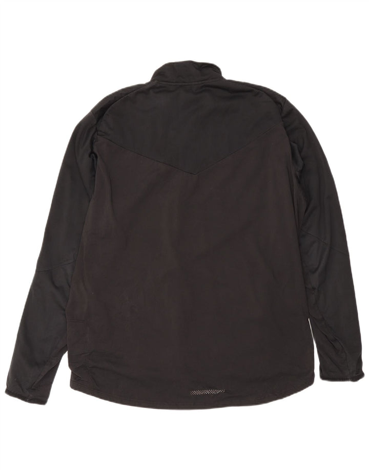 Nike Hombre Dri Fit Chándal Top Chaqueta XL Azul Marino Poliéster