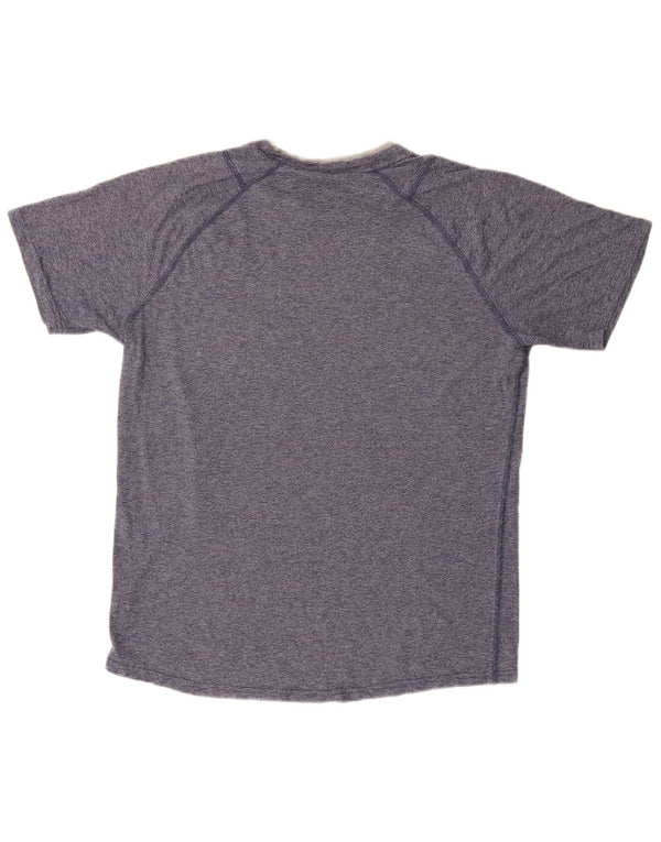 Camiseta PUMA para hombre Top Medium Blue Pinstripe