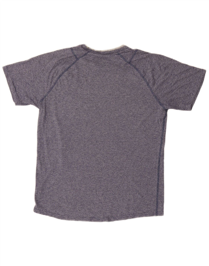 Camiseta PUMA para hombre Top Medium Blue Pinstripe