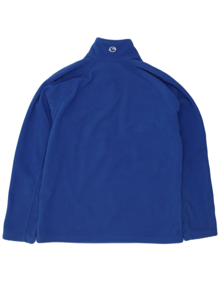 Sprayway Hombre Jersey De Polar Con Cremallera Y Cuello Medio Poliéster Azul