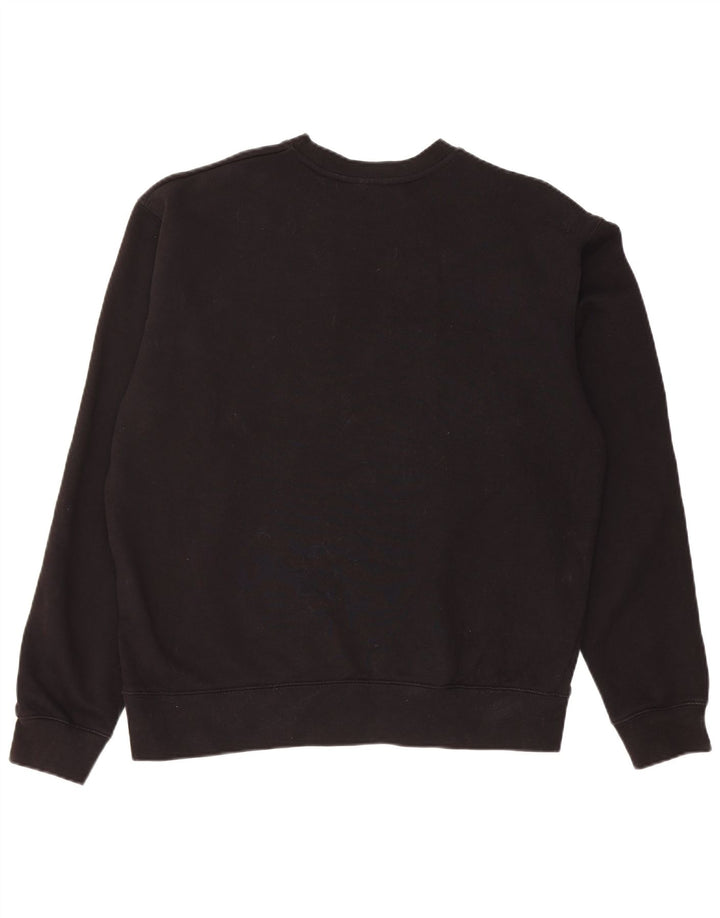 Zara Hombre Sudadera Jumper Medium Negro Algodón