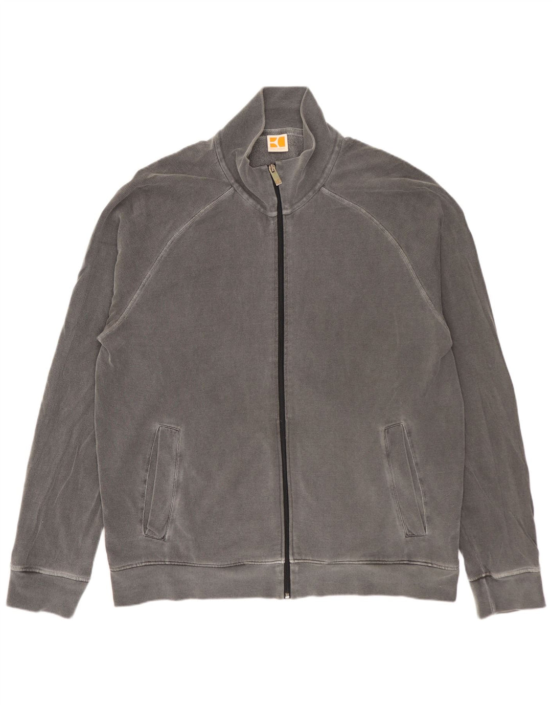 Hugo Boss - Chaqueta de chándal para hombre, talla 2XL, algodón gris