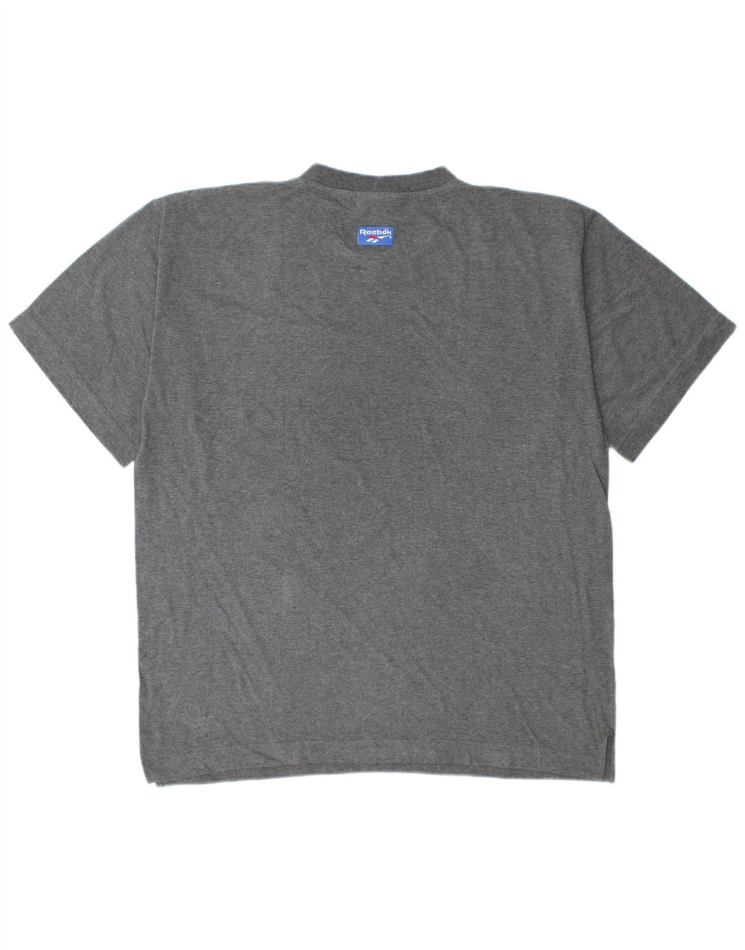 REEBOK Camiseta Hombre Top Grande Gris Algodón