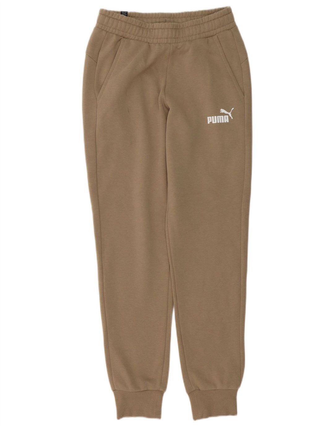 Puma Hombre Pantalones De Chándal Joggers Small Marrón Algodón