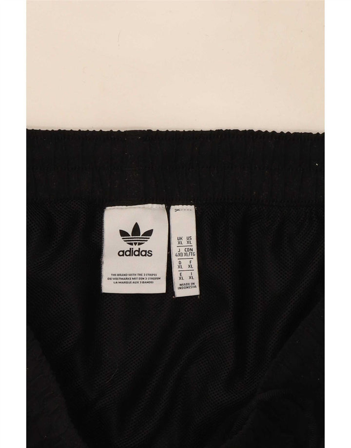 Adidas Pantalones cortos deportivos para hombre XL Negro Poliéster
