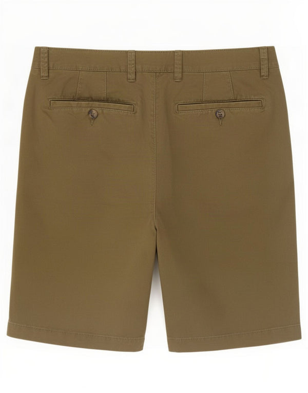 Pantalones cortos chinos para hombre Fat Face Medium W32 Caqui Algodón