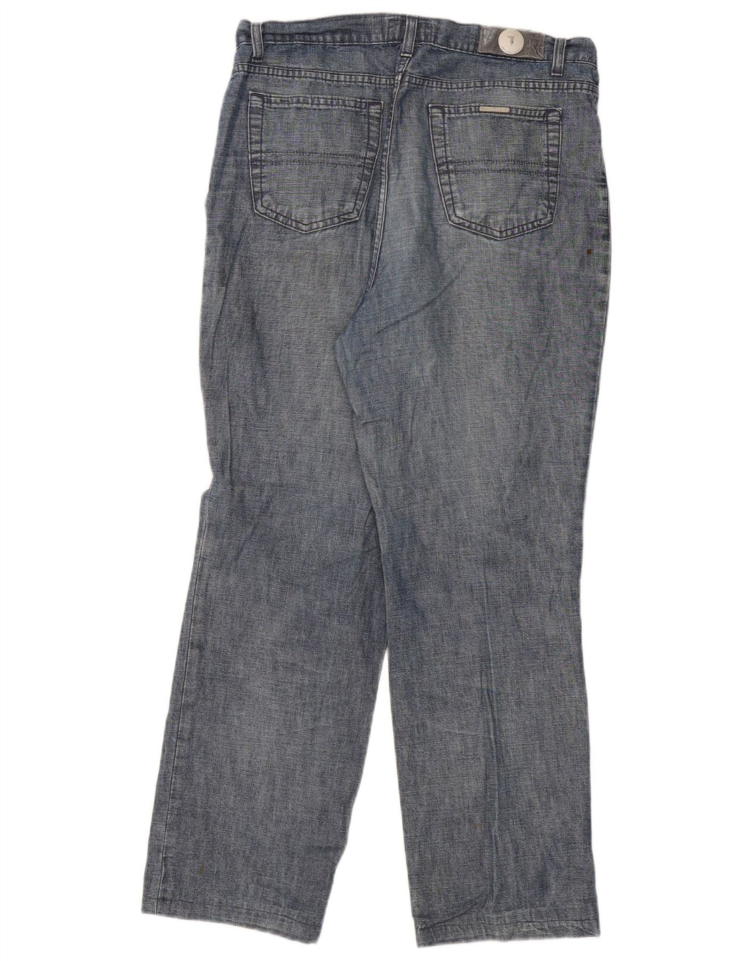 TRUSSARDI Mens Straight Jeans W33 L29  Blue