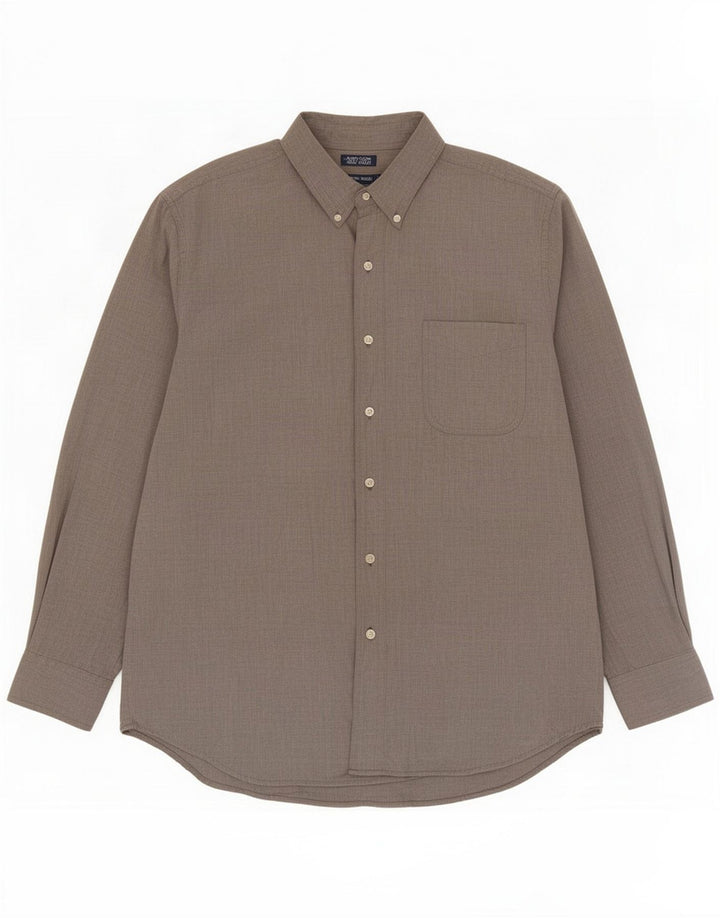Chaps Camisa para hombre grande gris
