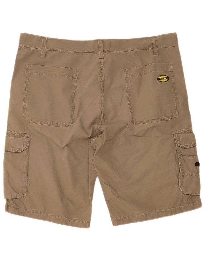 Diadora Shorts Cargo Hombre XL W38 Algodón Beige