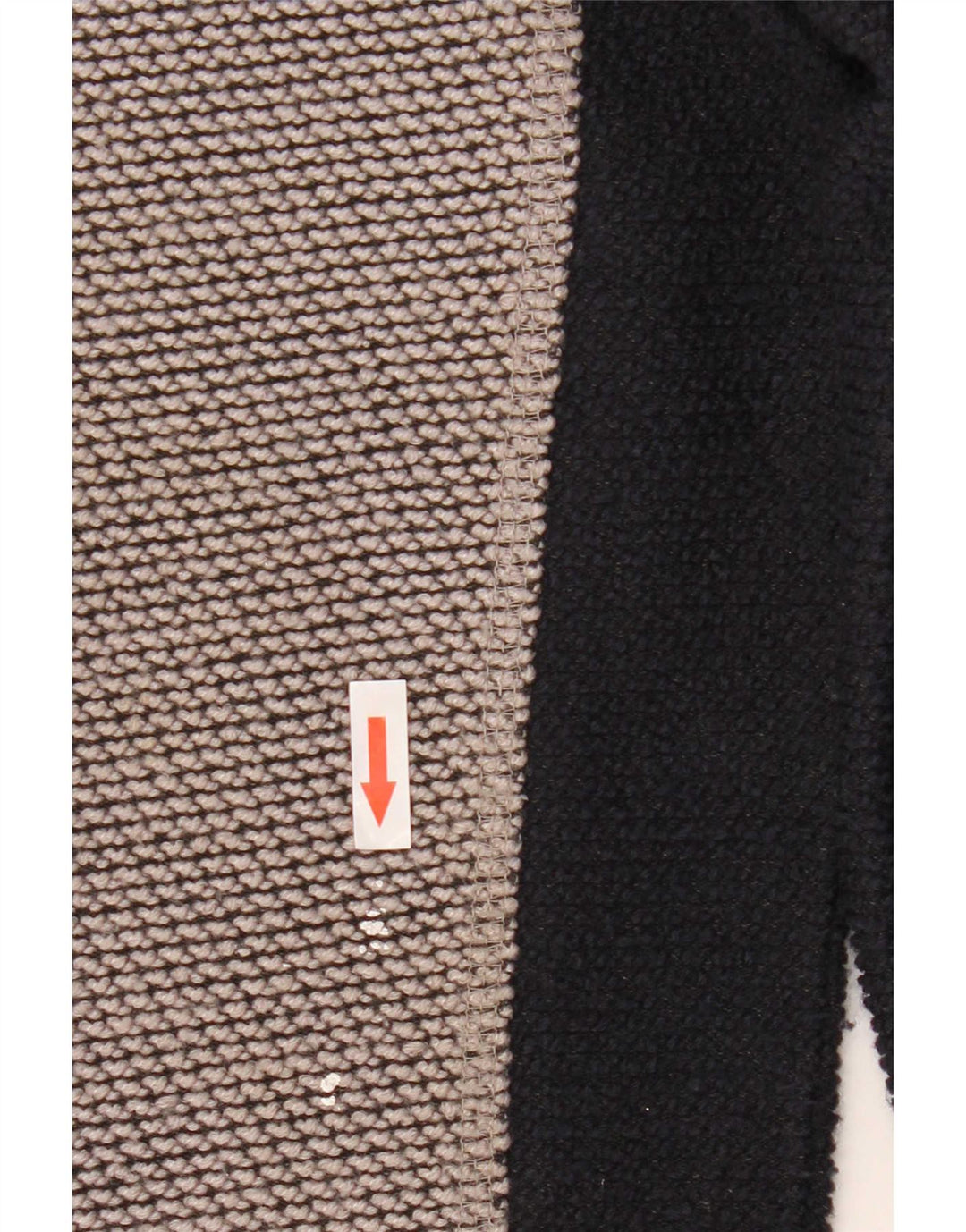 Weird Fish Hombre Sudadera Con Gráfico Y Cuello Con Cremallera Jersey Gris Medio Color Block