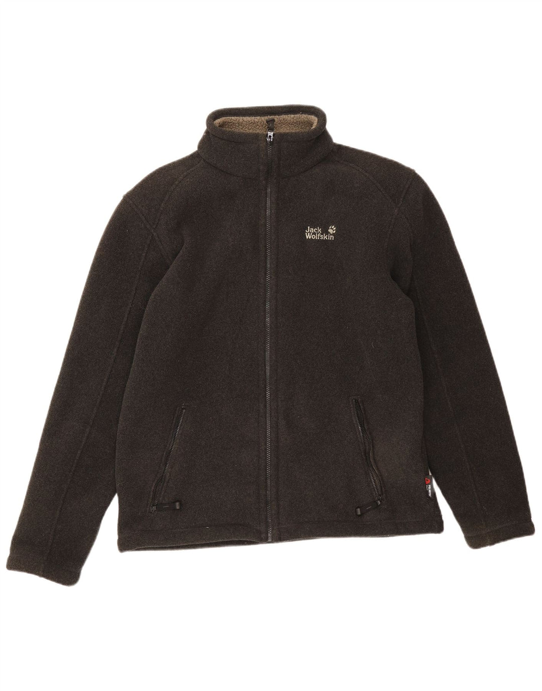JACK WOLFSKIN Chaqueta polar para hombre UK 40/42 Large Gris Poliéster