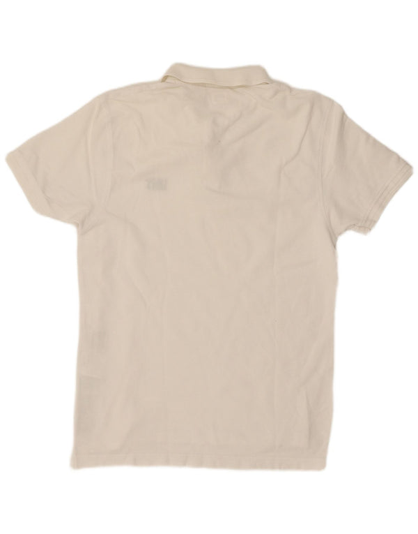 Levi's Mens Polo Shirt Medium White Cotton
