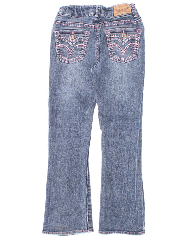 Levi's Vaqueros Bootcut para niña 5-6 años W20 L19 Azul Ramio