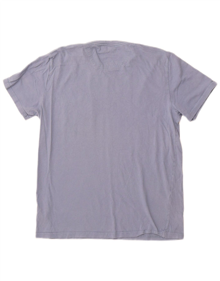 JOULES Camiseta Hombre Top Azul Medio Algodón