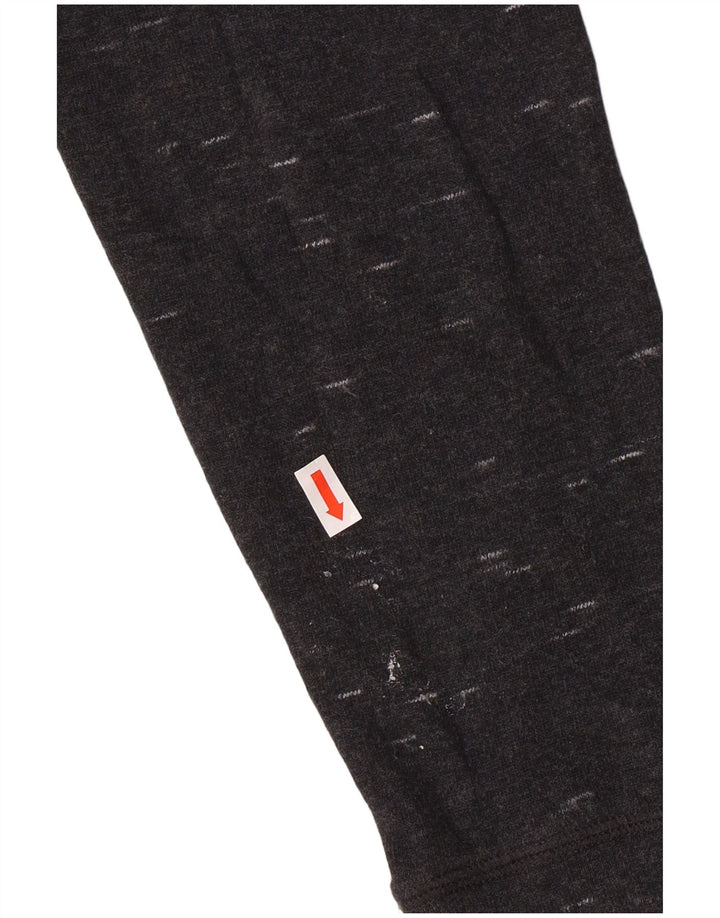 Champion Sudadera con capucha extragrande para mujer Reino Unido 10 Pequeño algodón moteado gris