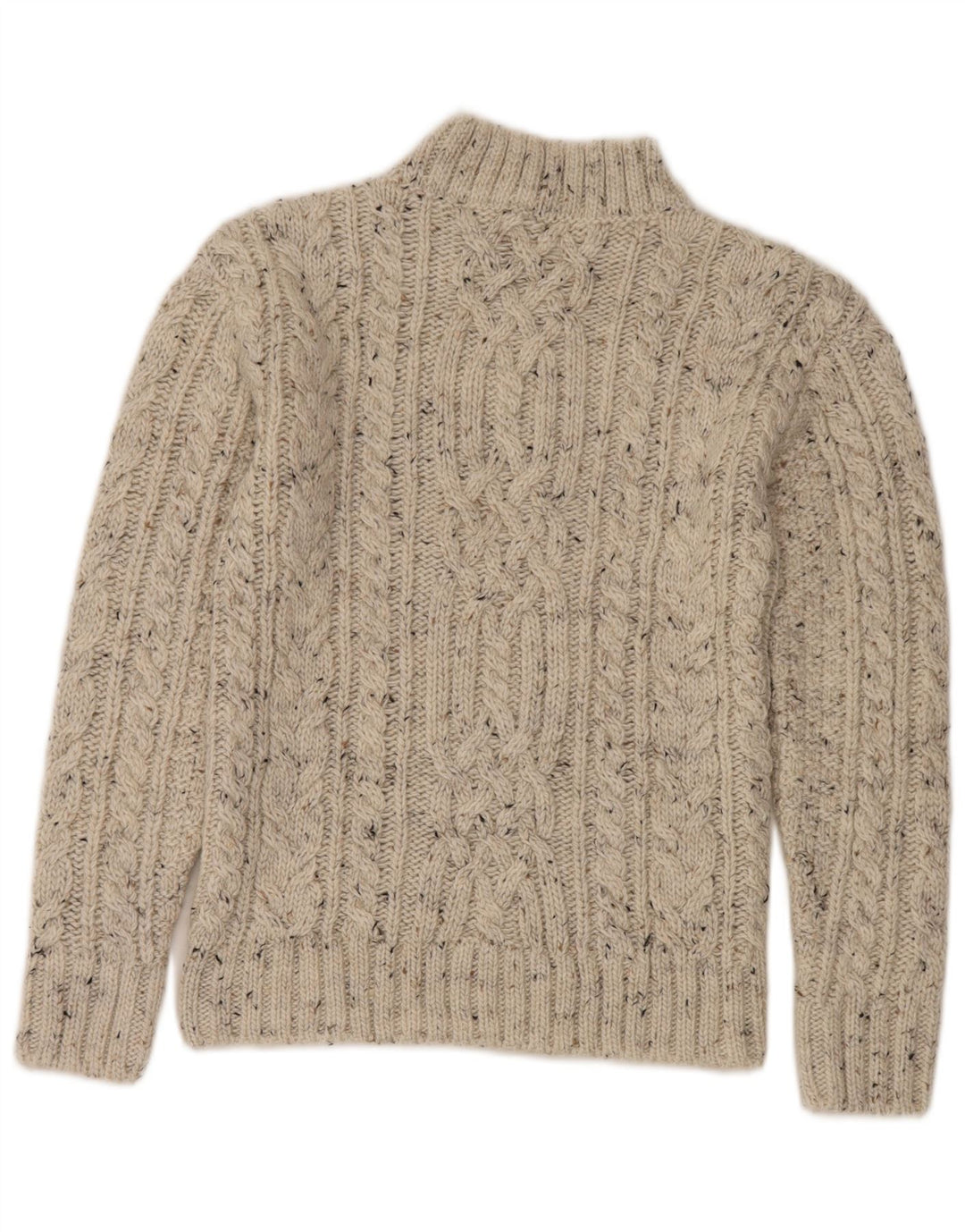 Marks & Spencer Suéter con Cuello Alto para Mujer UK 8 Small Off White