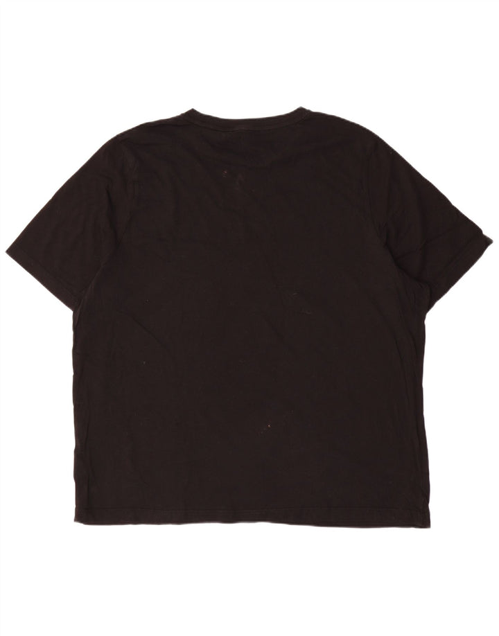 PUMA Camiseta gráfica para hombre Top 2XL Algodón negro