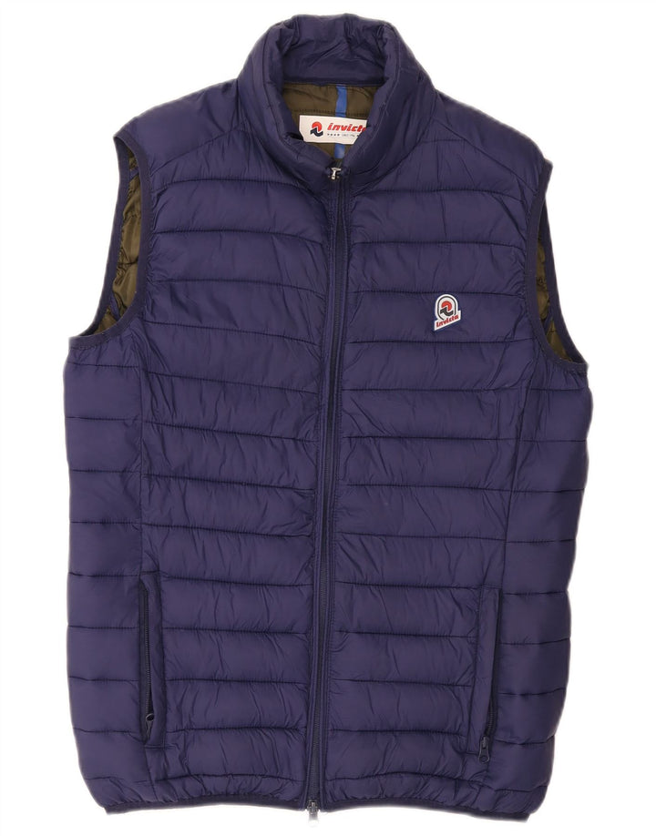 Chaleco acolchado para hombre Invicta UK 38 Medium Azul marino Poliamida
