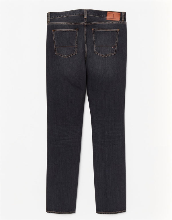 Vaqueros Rectos Tommy Hilfiger Mujer W31 L32 Algodón Azul