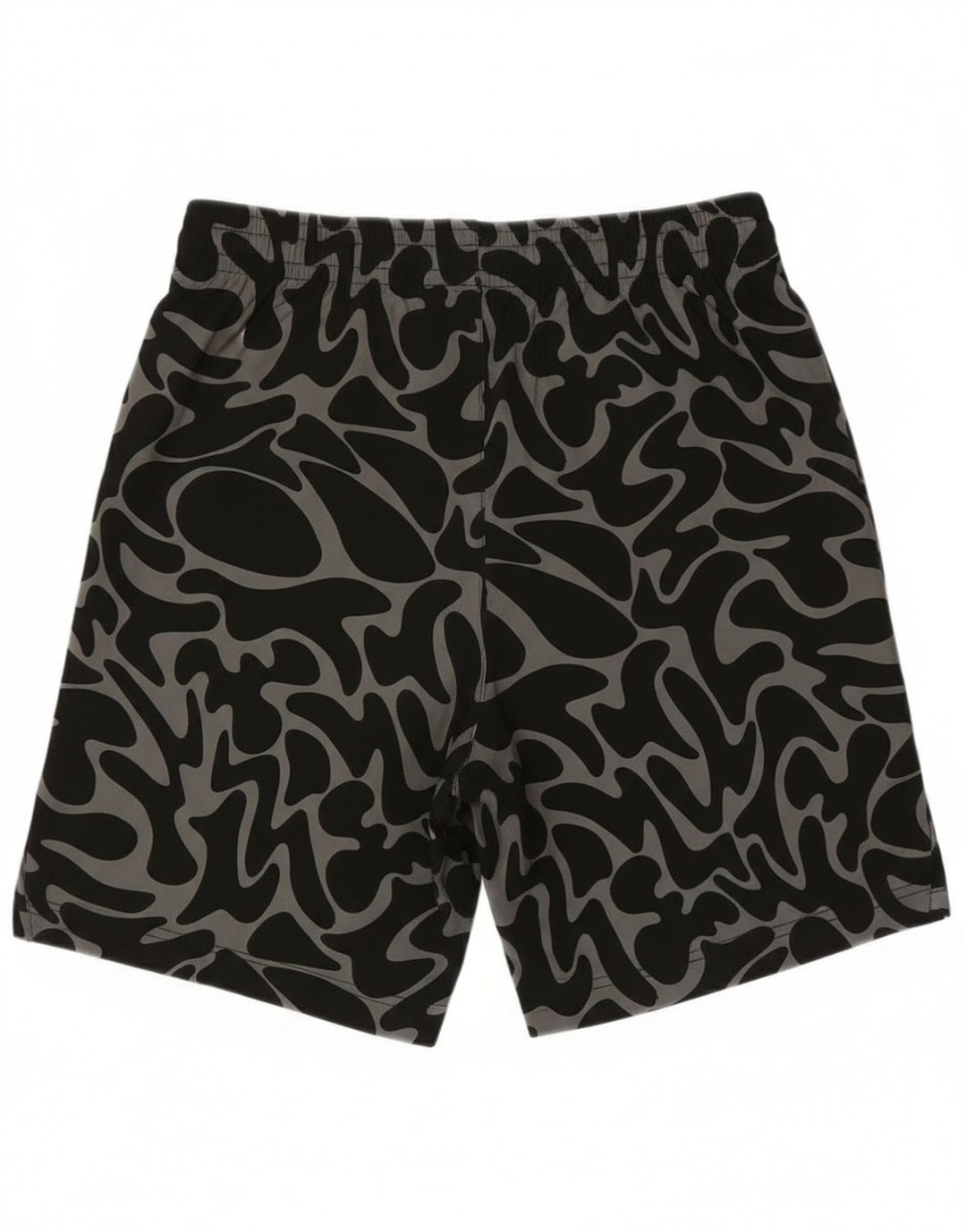 Reebok Pantalones cortos deportivos para hombre XS Negro Camuflaje Poliéster