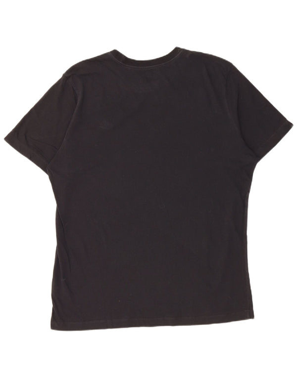 Camiseta NIKE para hombre Top grande de algodón negro