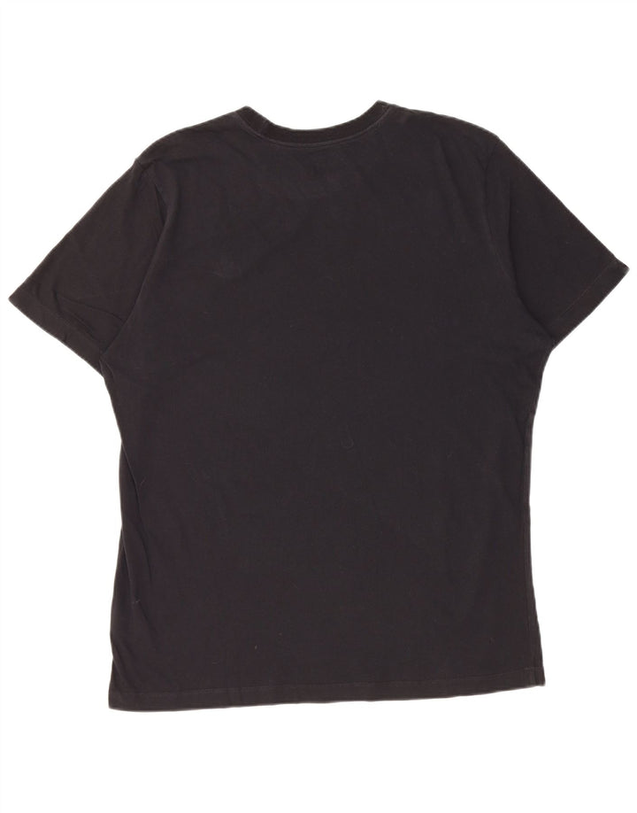 Camiseta NIKE para hombre Top grande de algodón negro