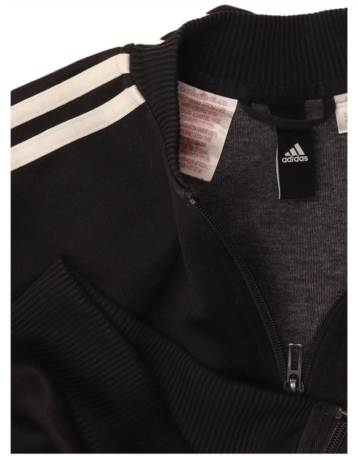 Adidas - Chaqueta de chándal para mujer, talla 40, talla M, color negro