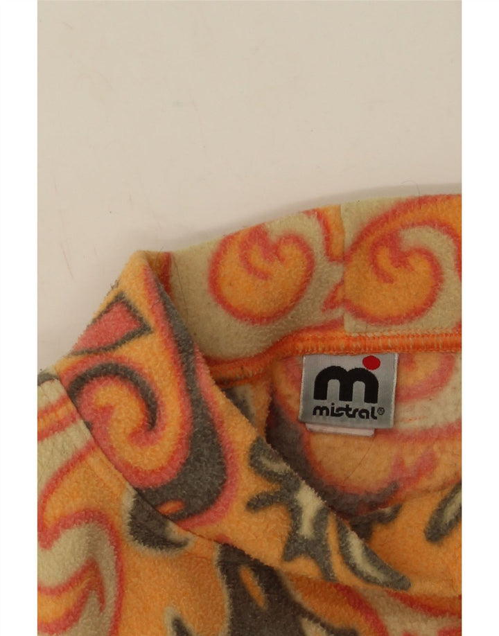 Mistral Jersey Polar Hombre Grande Naranja Paisley